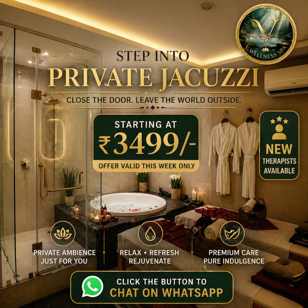 V wellness sanpada spa Facebook ad from Apr 26, 2026