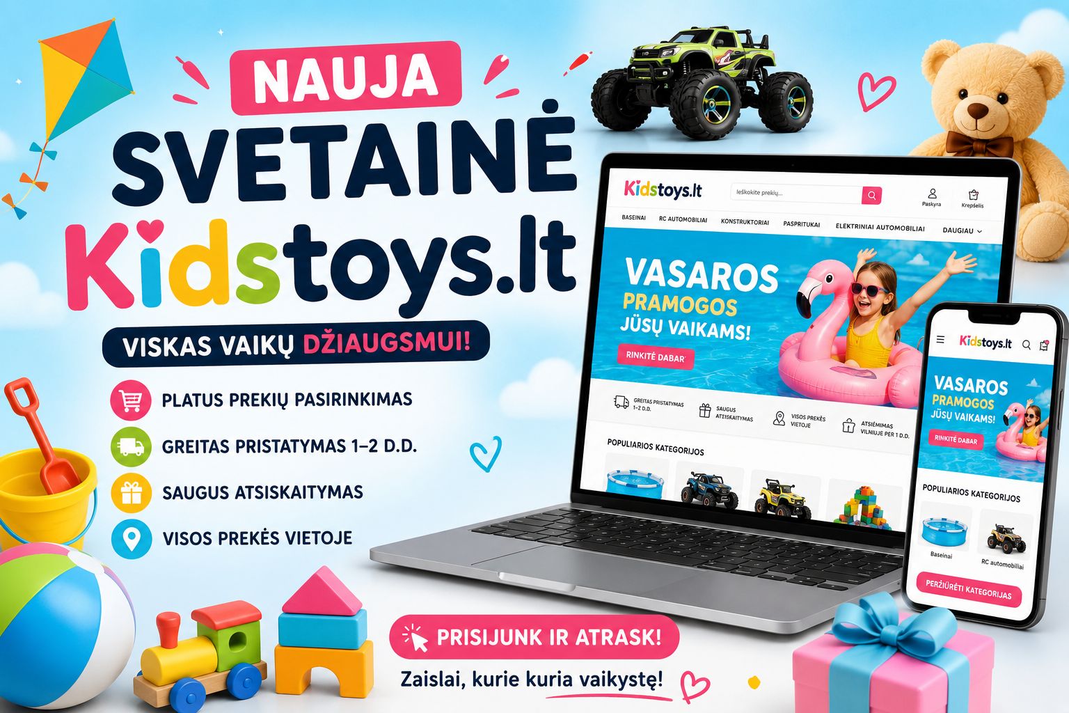 KidsToys - Žaislai Vaikams Facebook ad