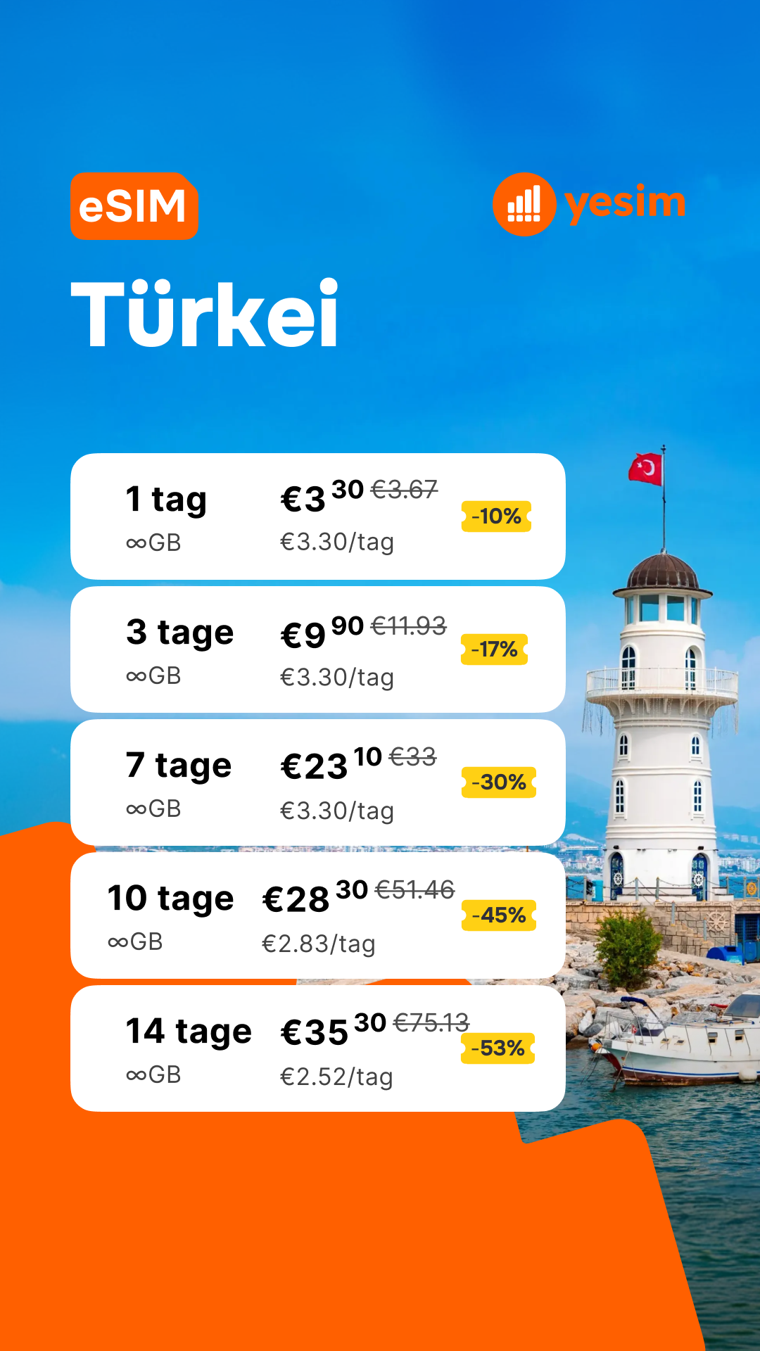 Yesim Facebook ad