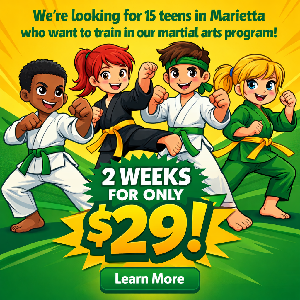 Premier Martial Arts Facebook ad