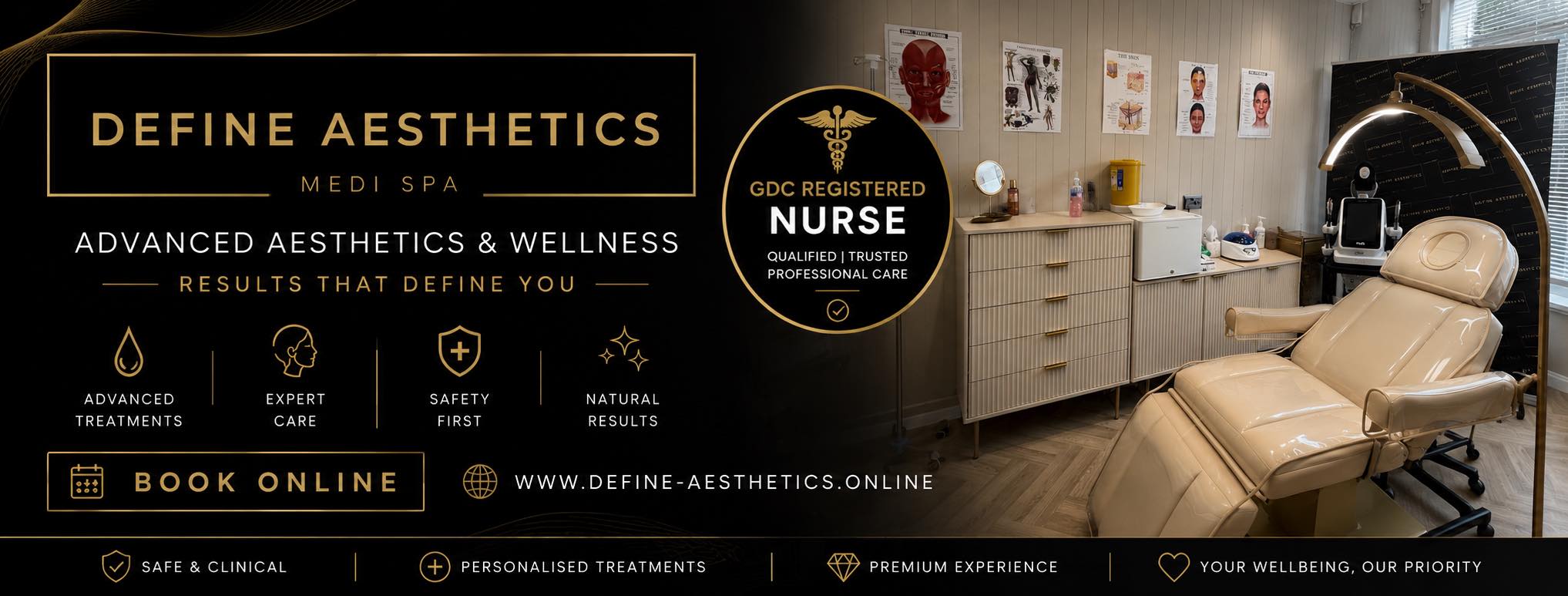 Define Aesthetics Facebook ad