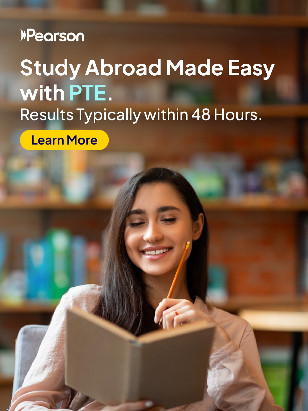 Pearson Facebook ad