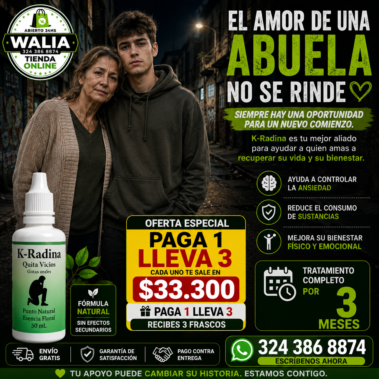 Walia tienda online Facebook ad