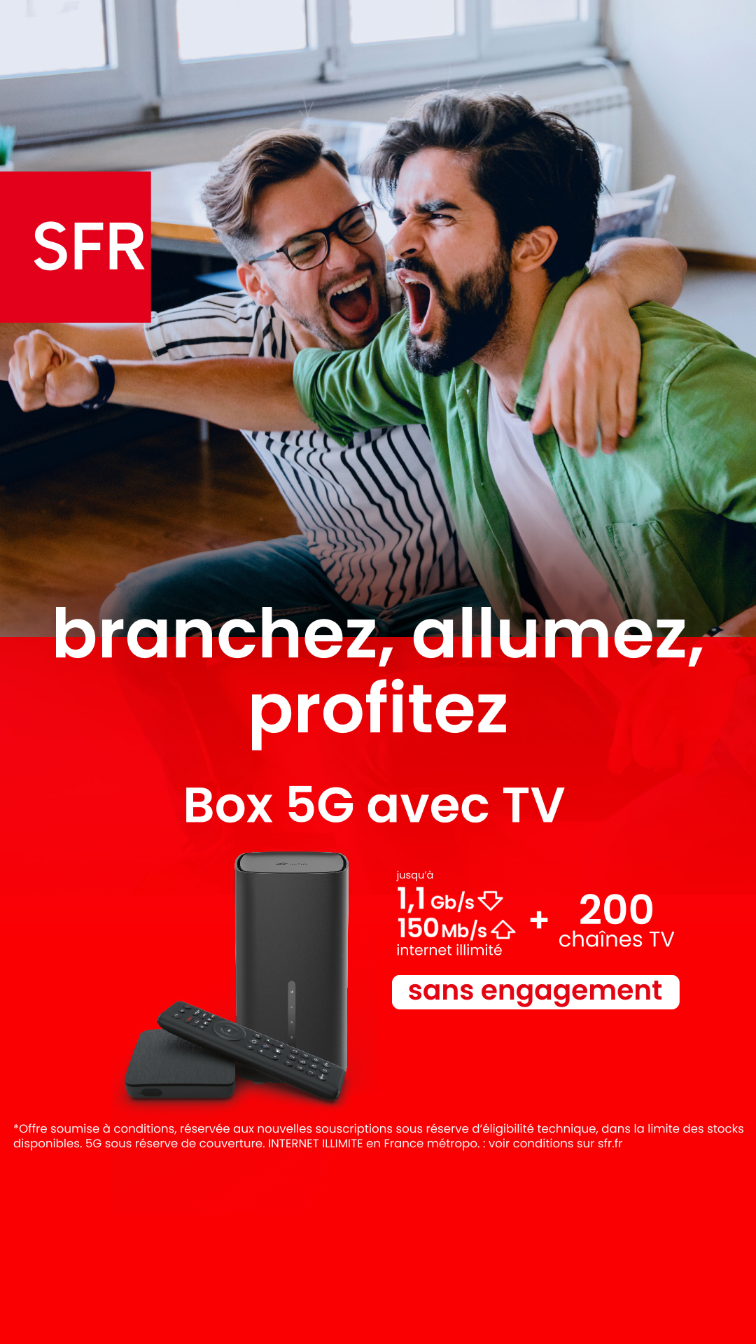 SFR Facebook ad