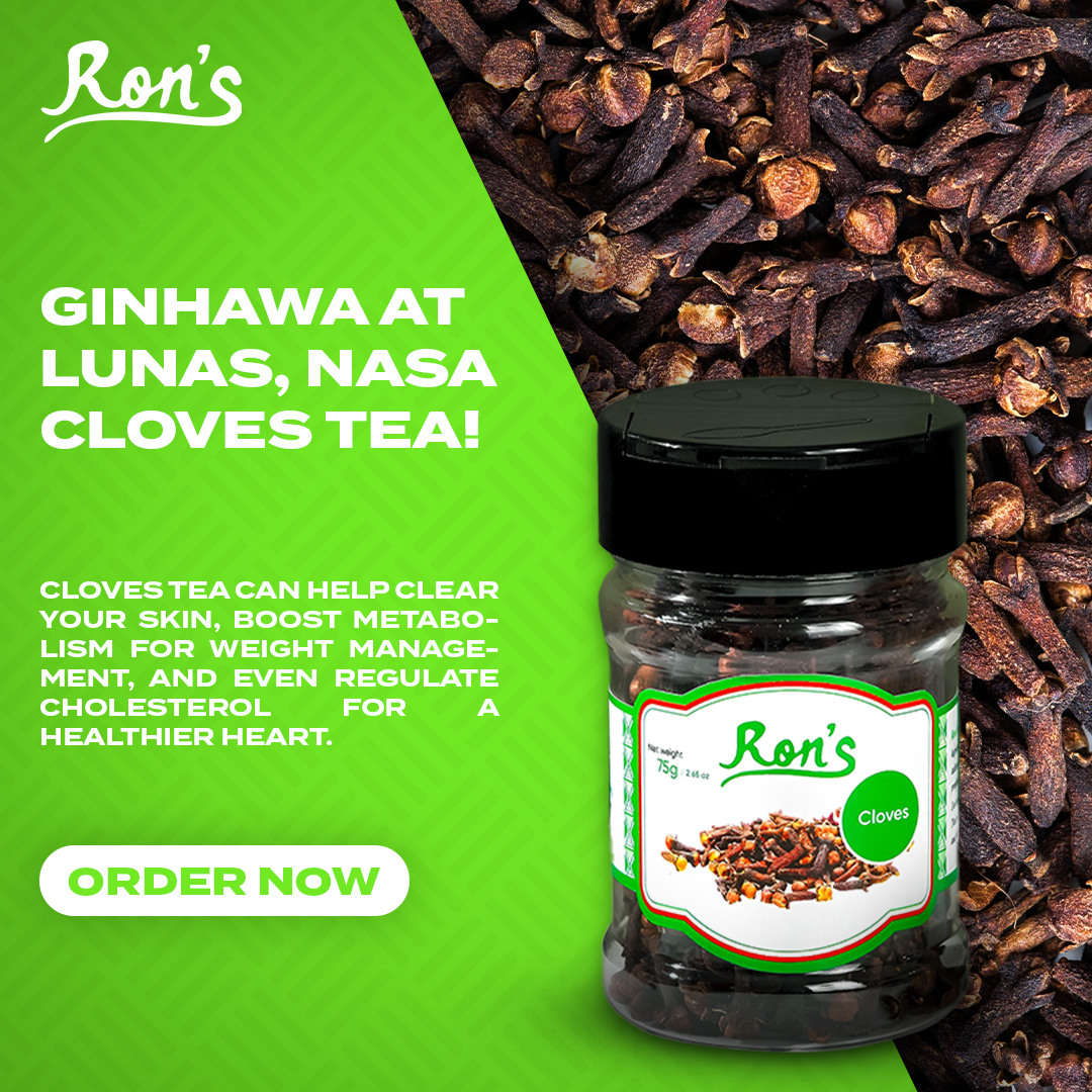 Ron's Cloves Tea Philippines Facebook ad