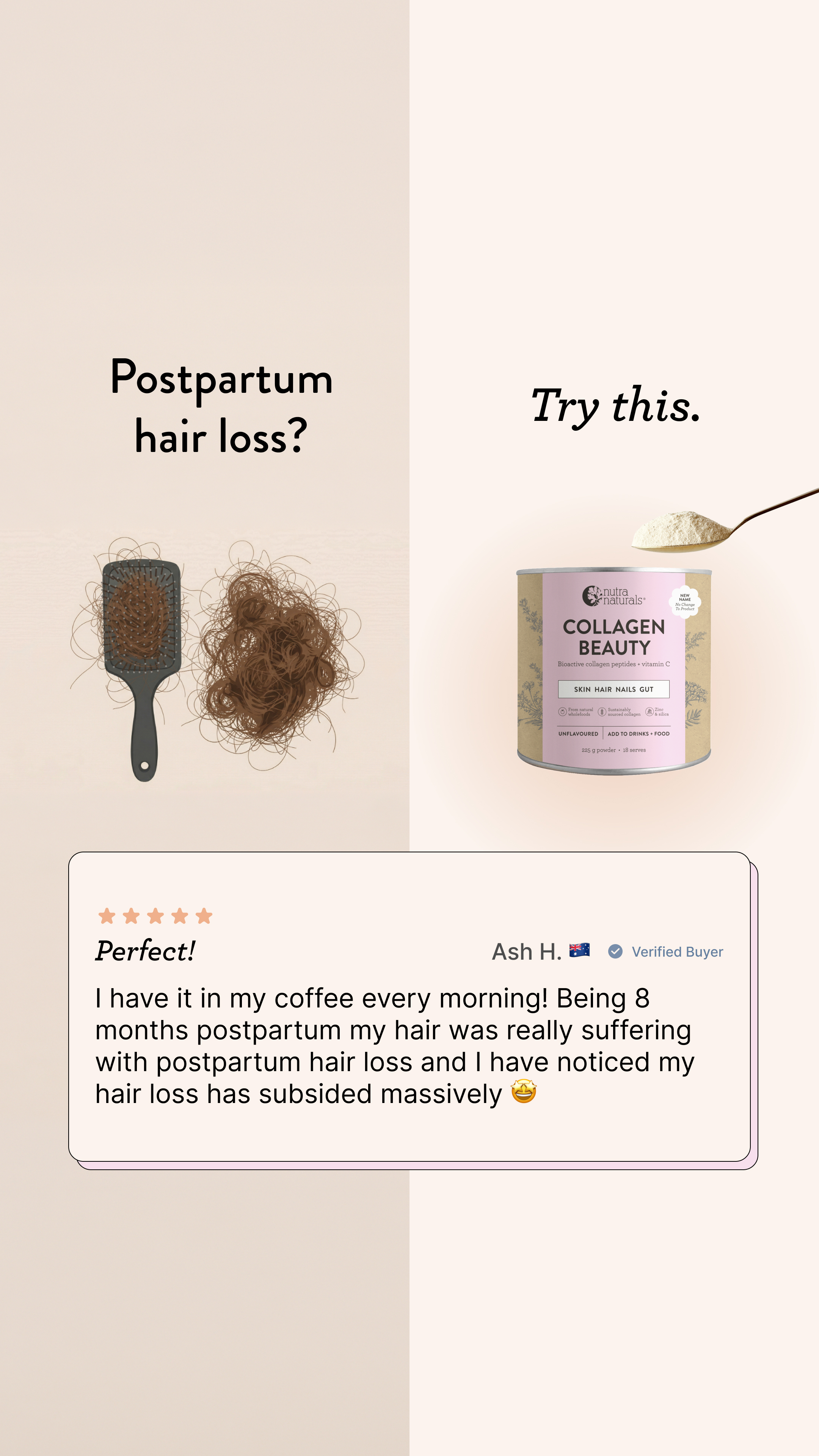Nutra Naturals Facebook ad