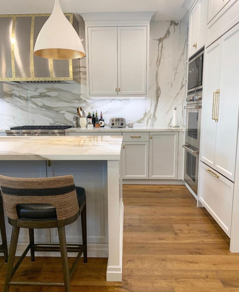 Spazio Design Group Facebook ad: Calacatta Venato Porcelain Slabs