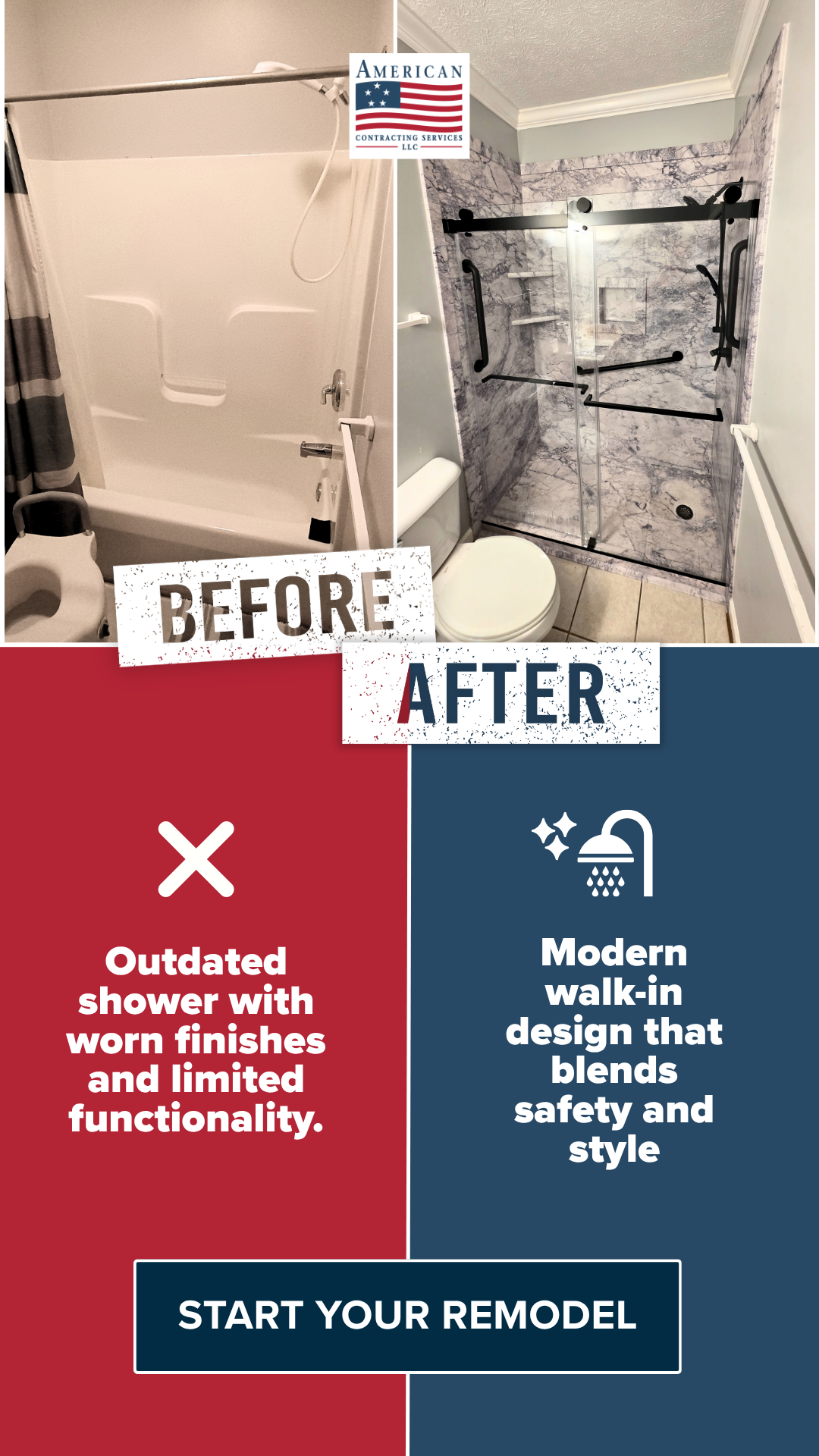 American Contracting Services, LLC Facebook ad from May 8, 2026