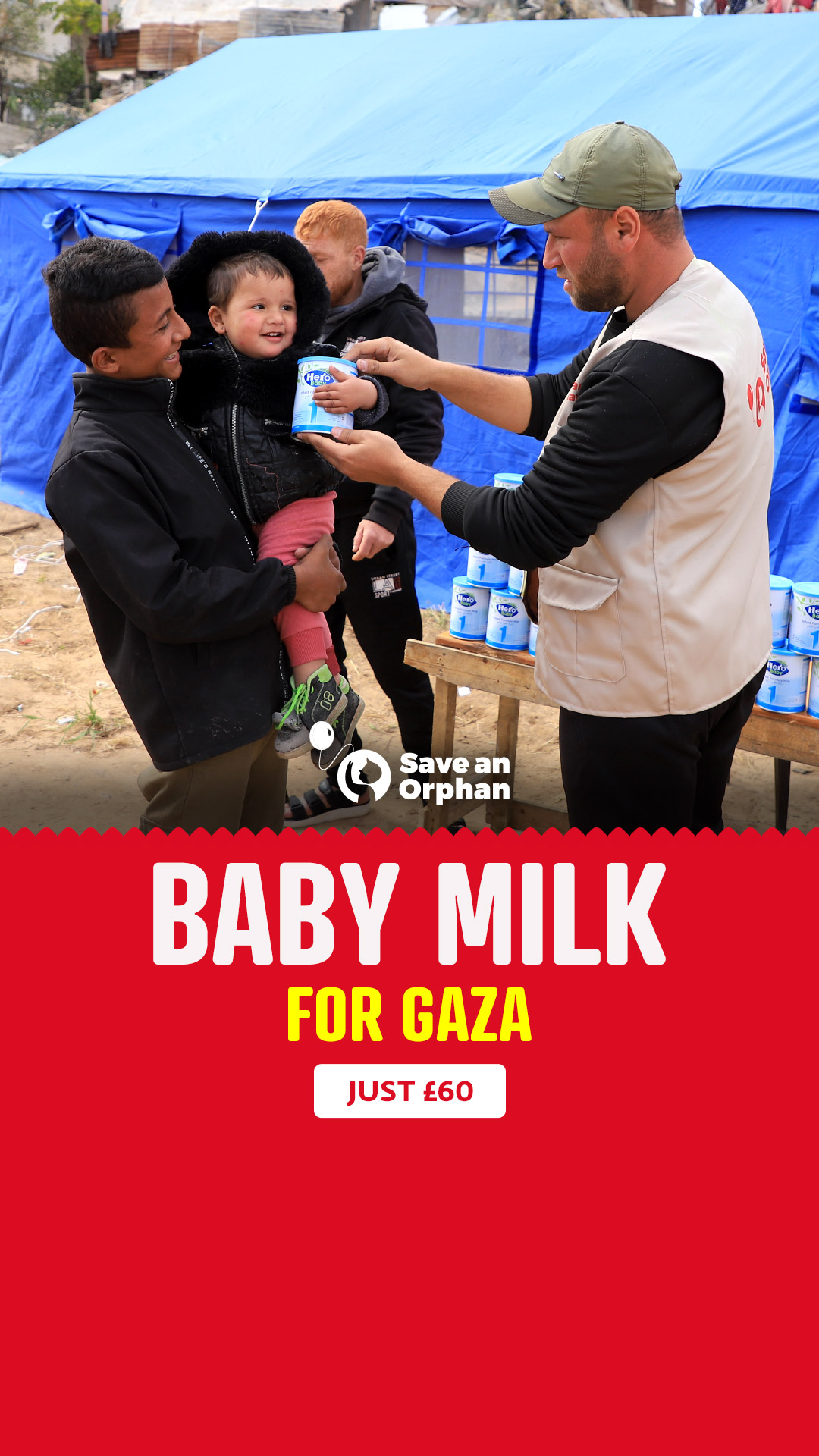 Save An Orphan Facebook ad