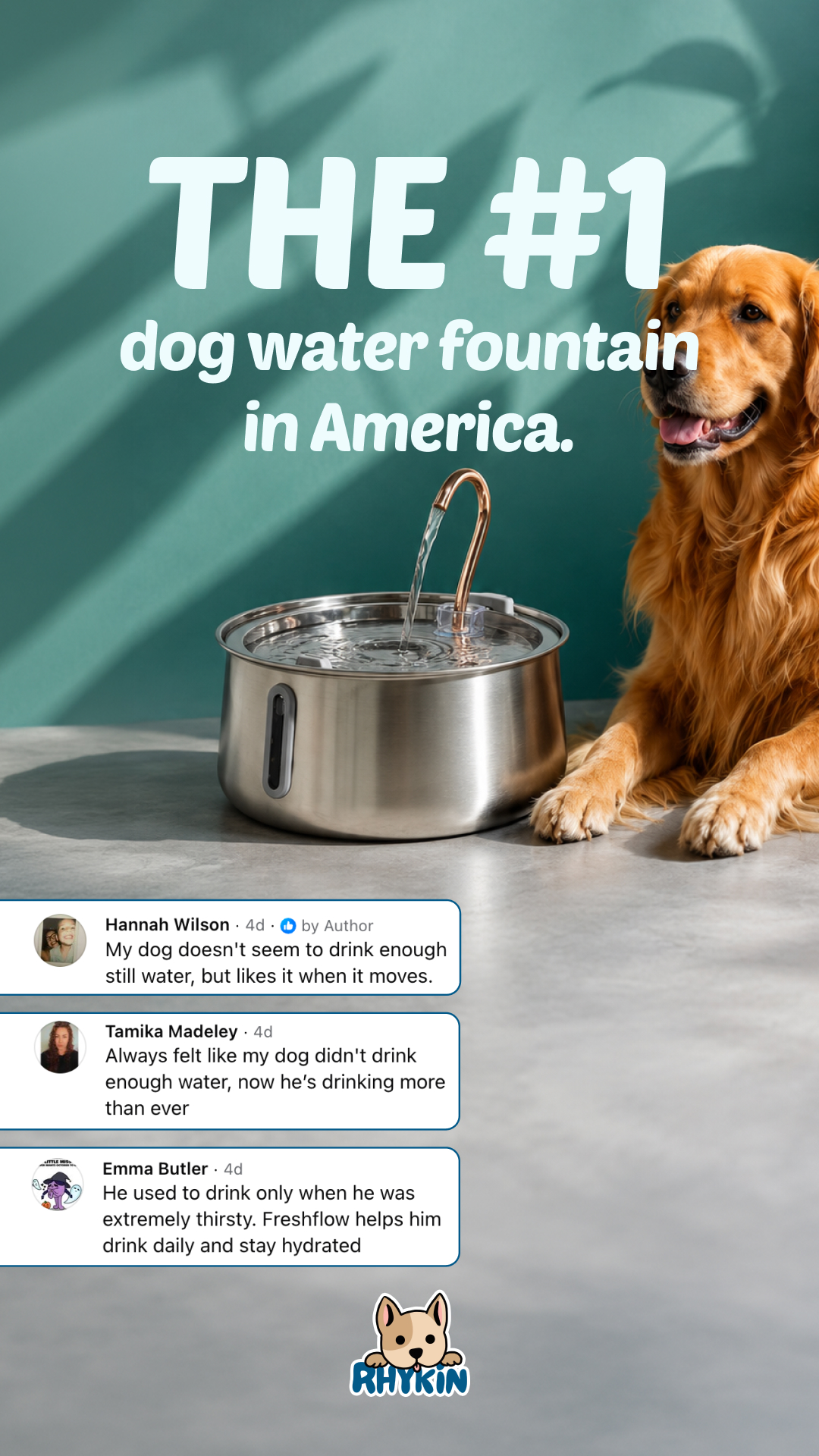 Rhykin Pet Co Facebook ad