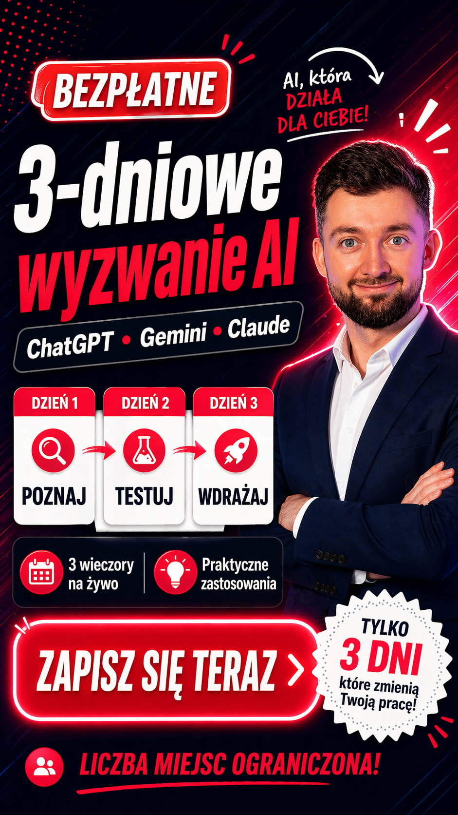 Krajowe Centrum Badań Sztucznej Inteligencji Facebook ad from Apr 23, 2026