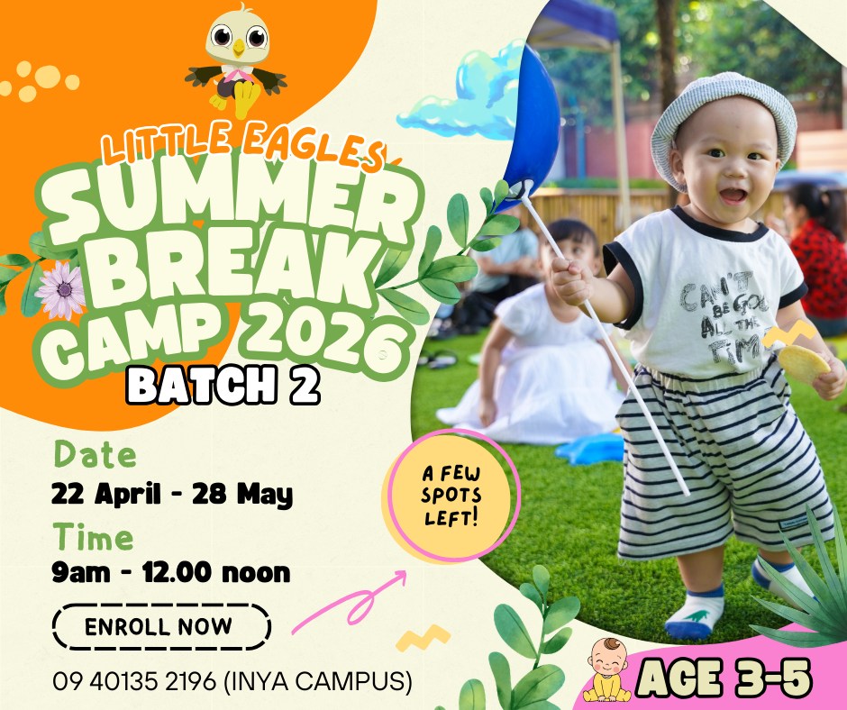 Little Eagles Toddlers Program Facebook ad: Summer Break Camp 2026, Limited Spots Remaining!