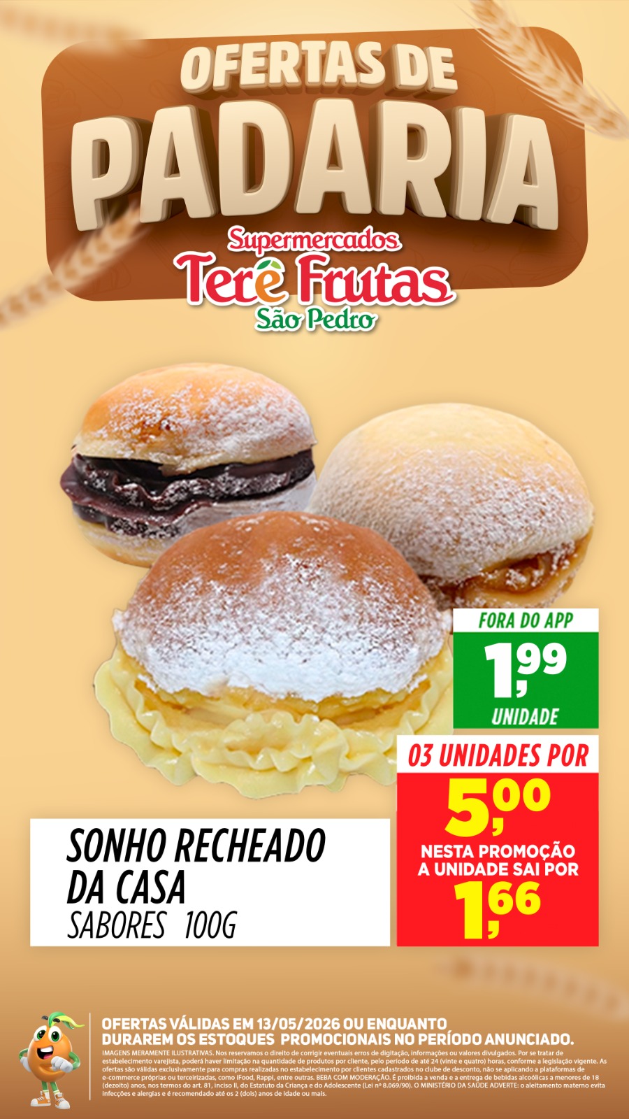 Super Terê Frutas São Pedro Facebook ad