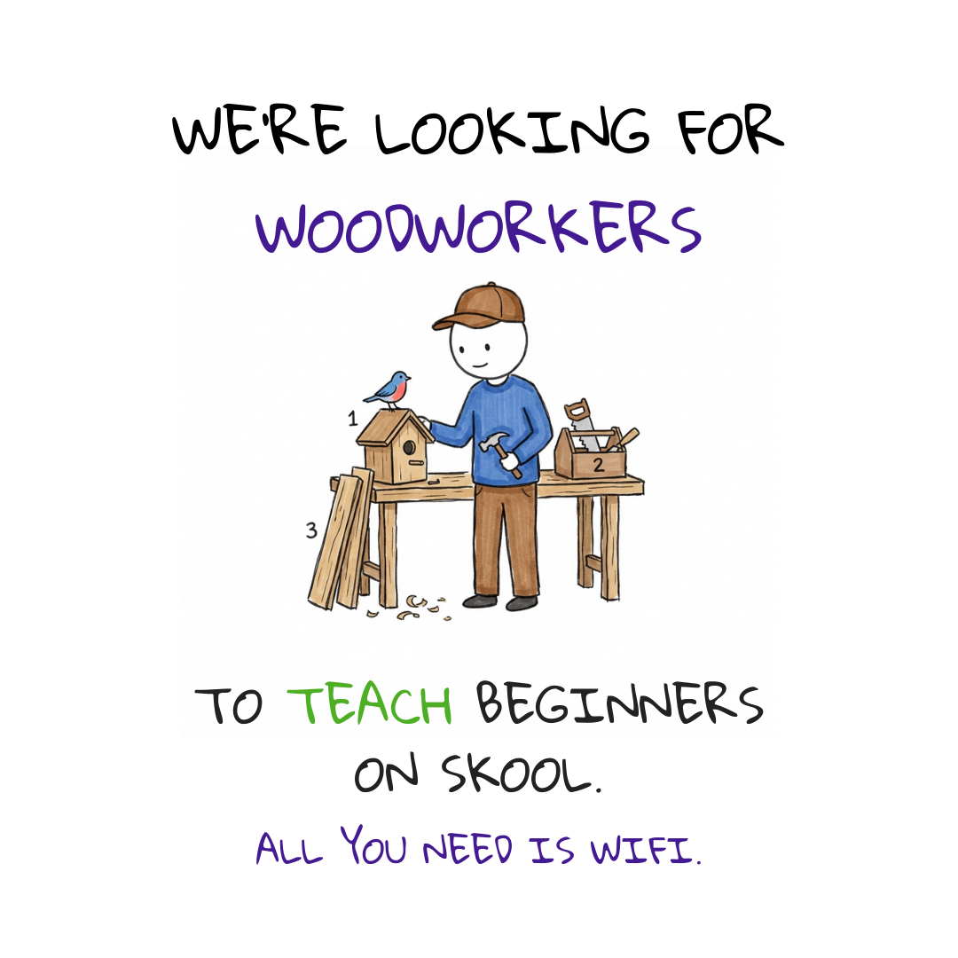 Skool Facebook ad