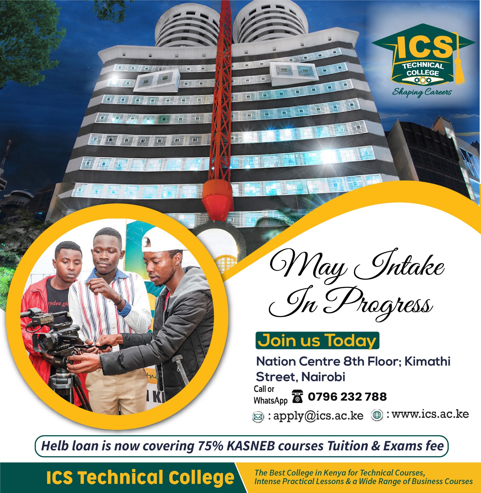 ICS Technical College Facebook ad