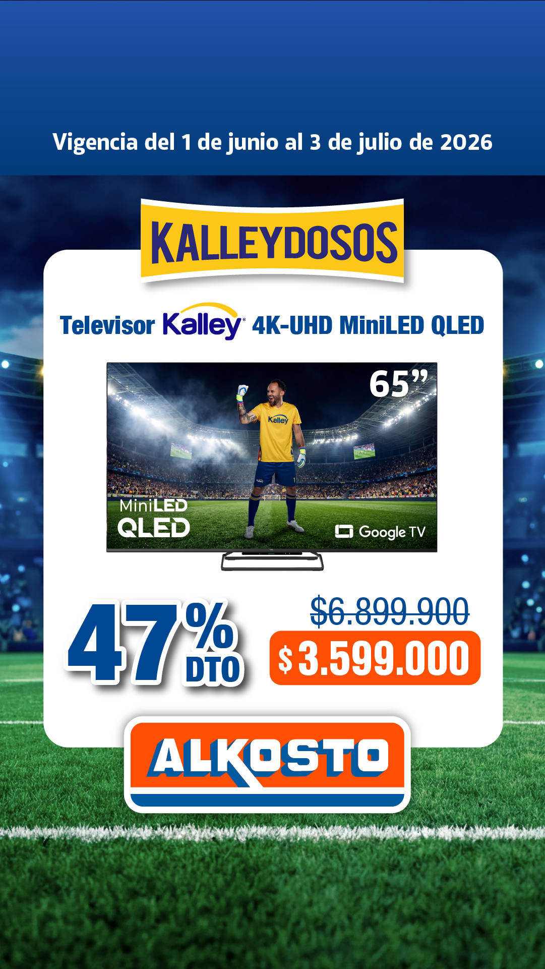 Alkosto HiperAhorro Facebook ad