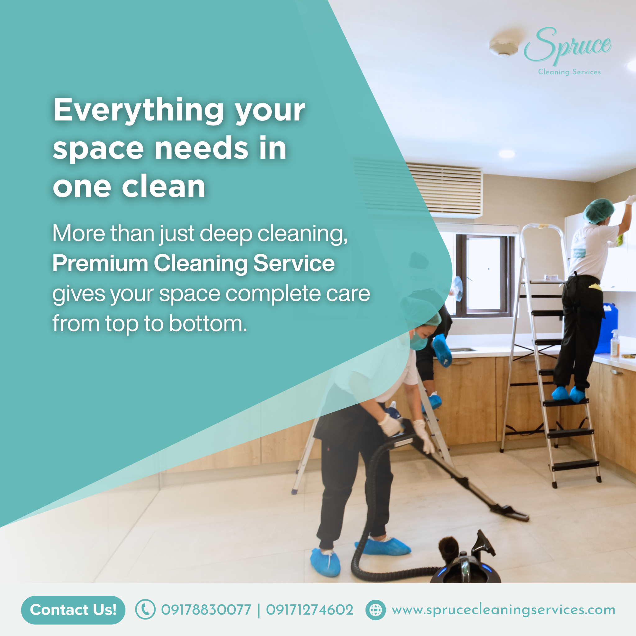 Spruce Cleaning Services Facebook ad