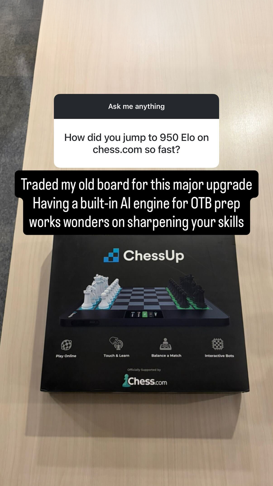 ChessUp Facebook ad