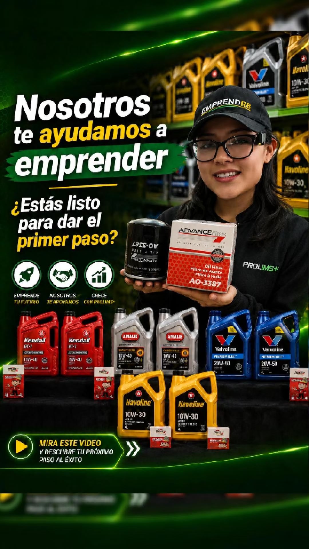 PROLIMS Facebook ad: Envios a nivel nacional