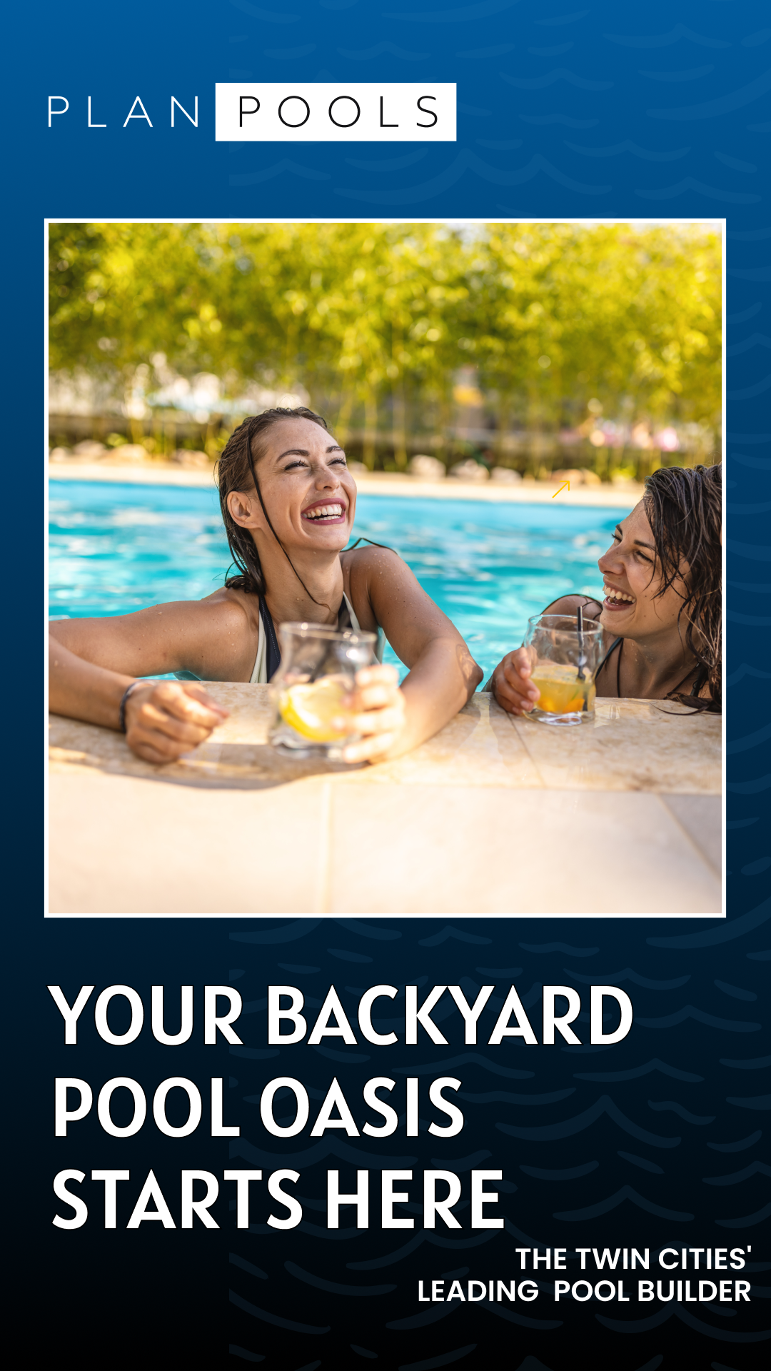 Plan Pools & Concrete Facebook ad