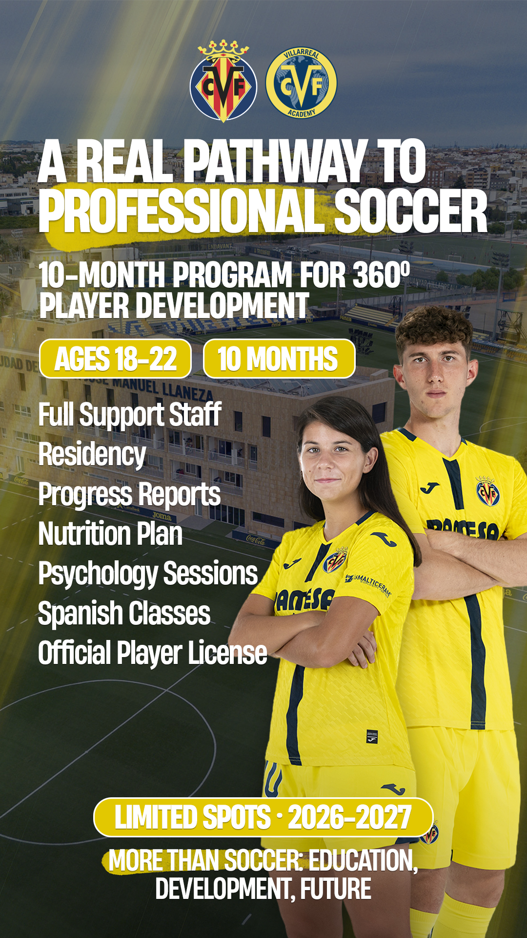 Villarreal CF Facebook ad from Jun 5, 2026