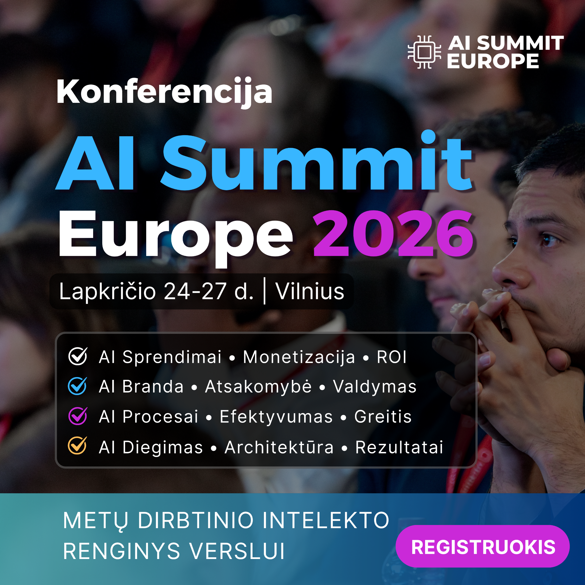 AI Summit Europe Facebook ad