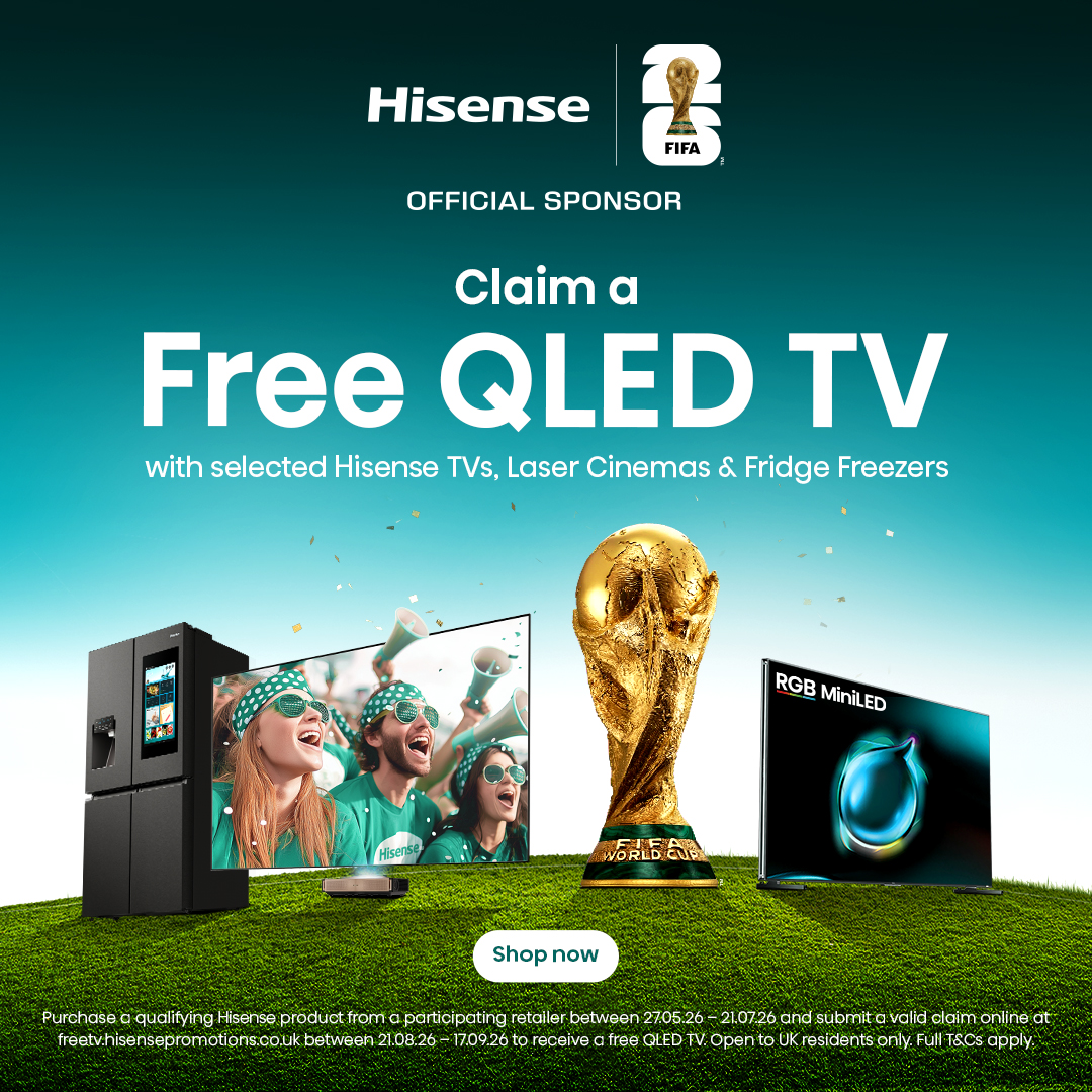 Hisense Facebook ad: Claim a Free* QLED TV