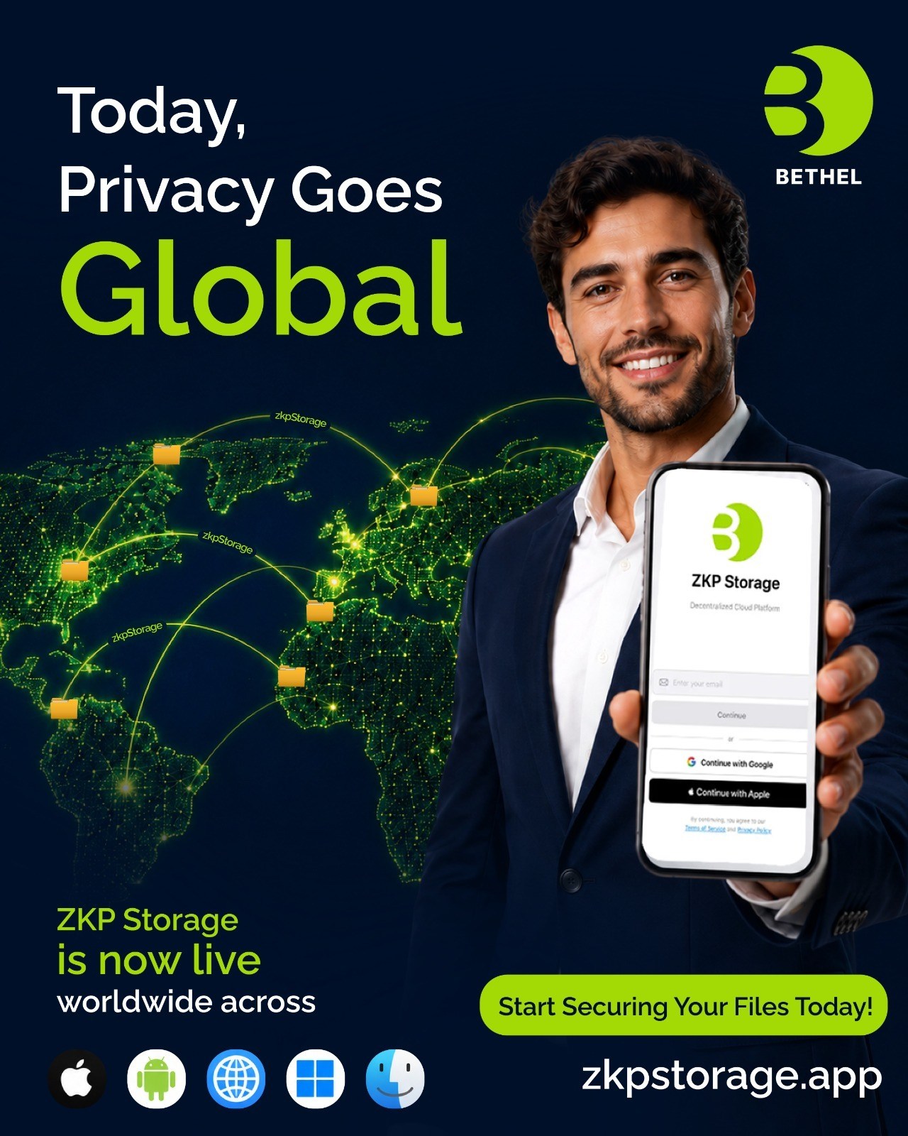 Bethel Blockchain Platform Facebook ad