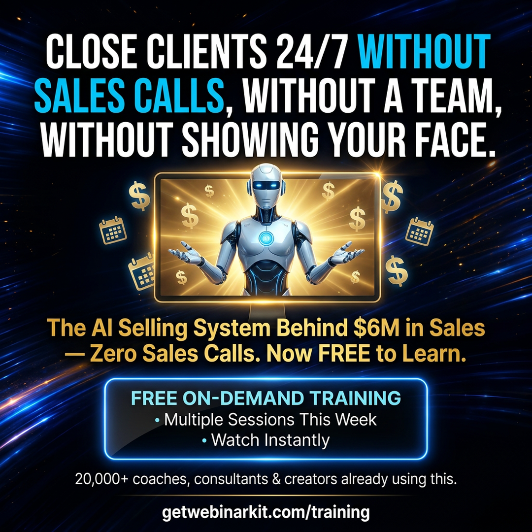 WebinarKit Facebook ad