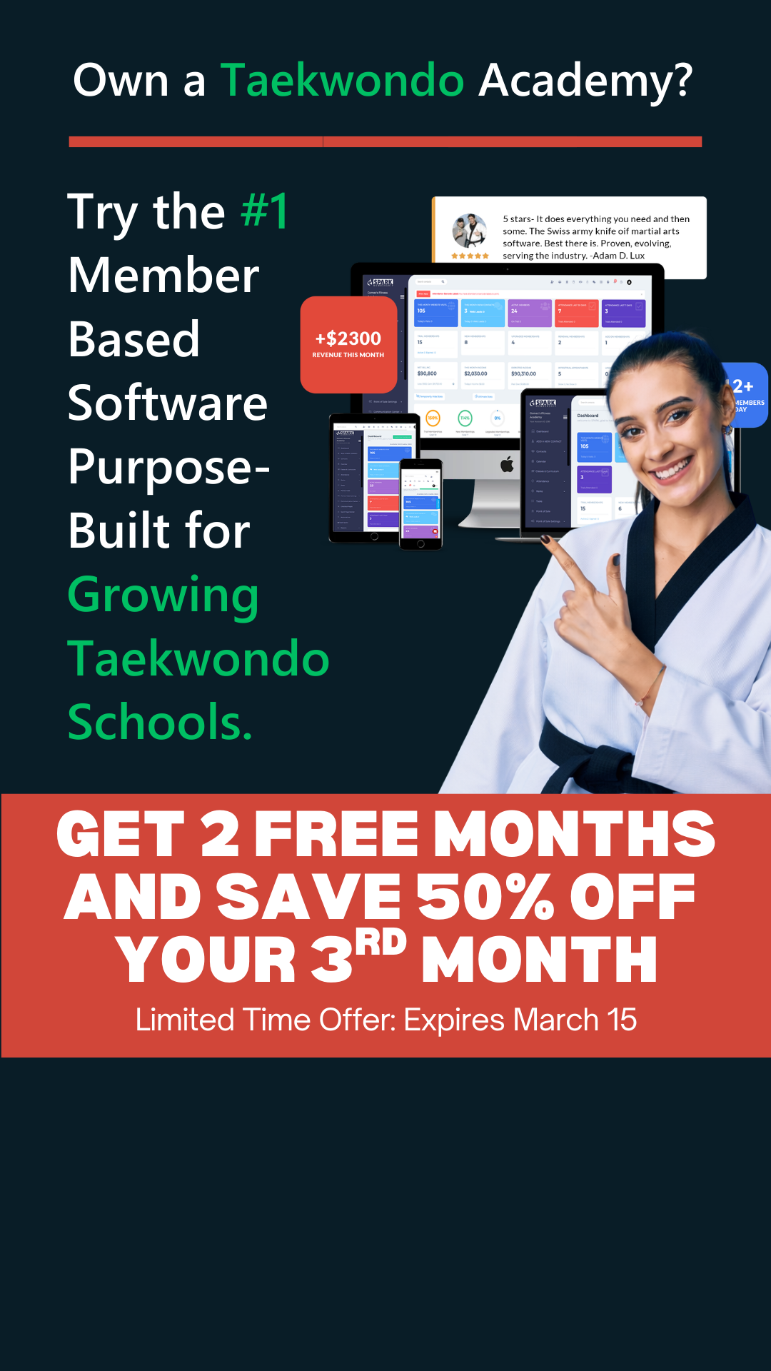 Grow With Spark Membership Software Facebook ad