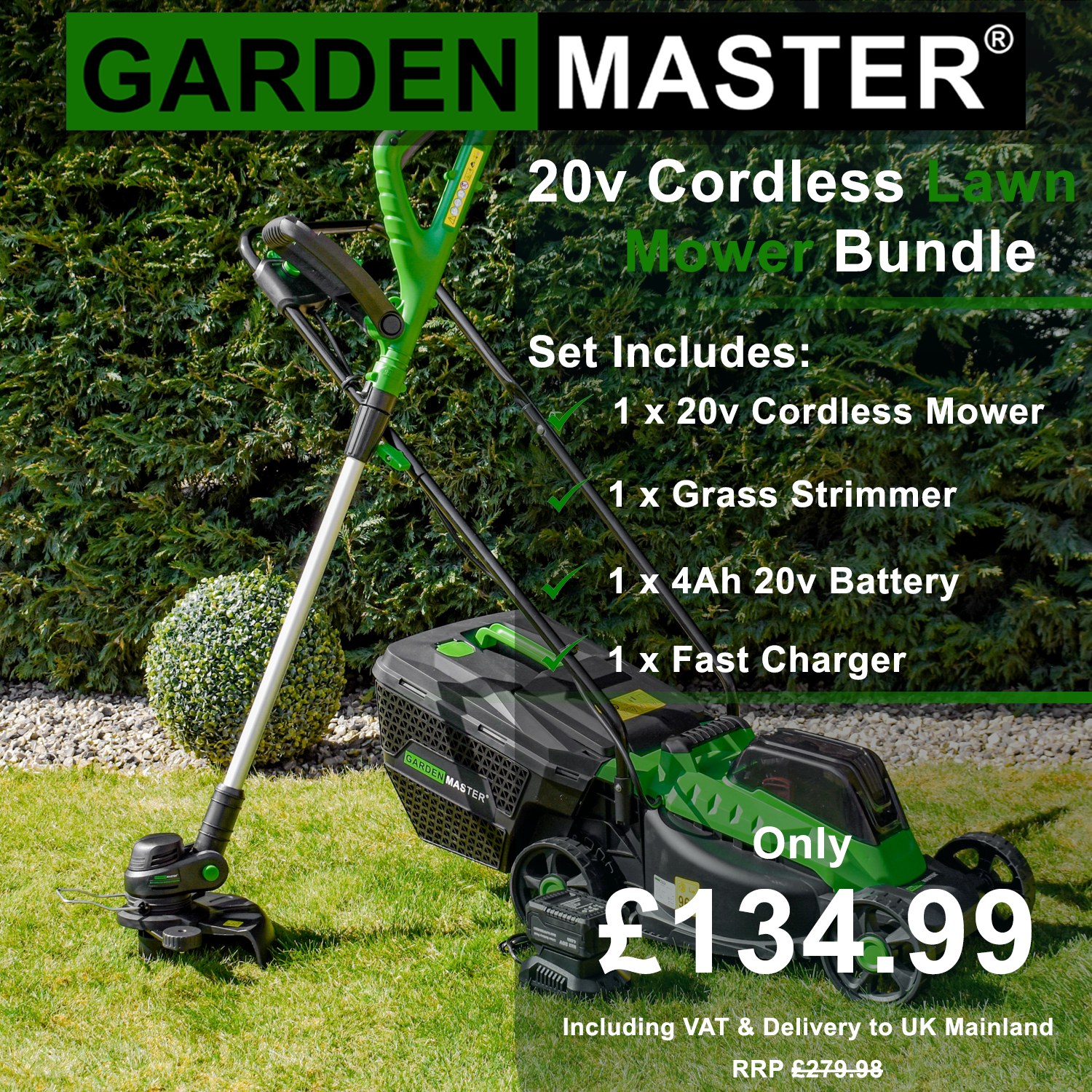 BPS Depot Facebook ad: Shop Now For Free Next Day Delivery