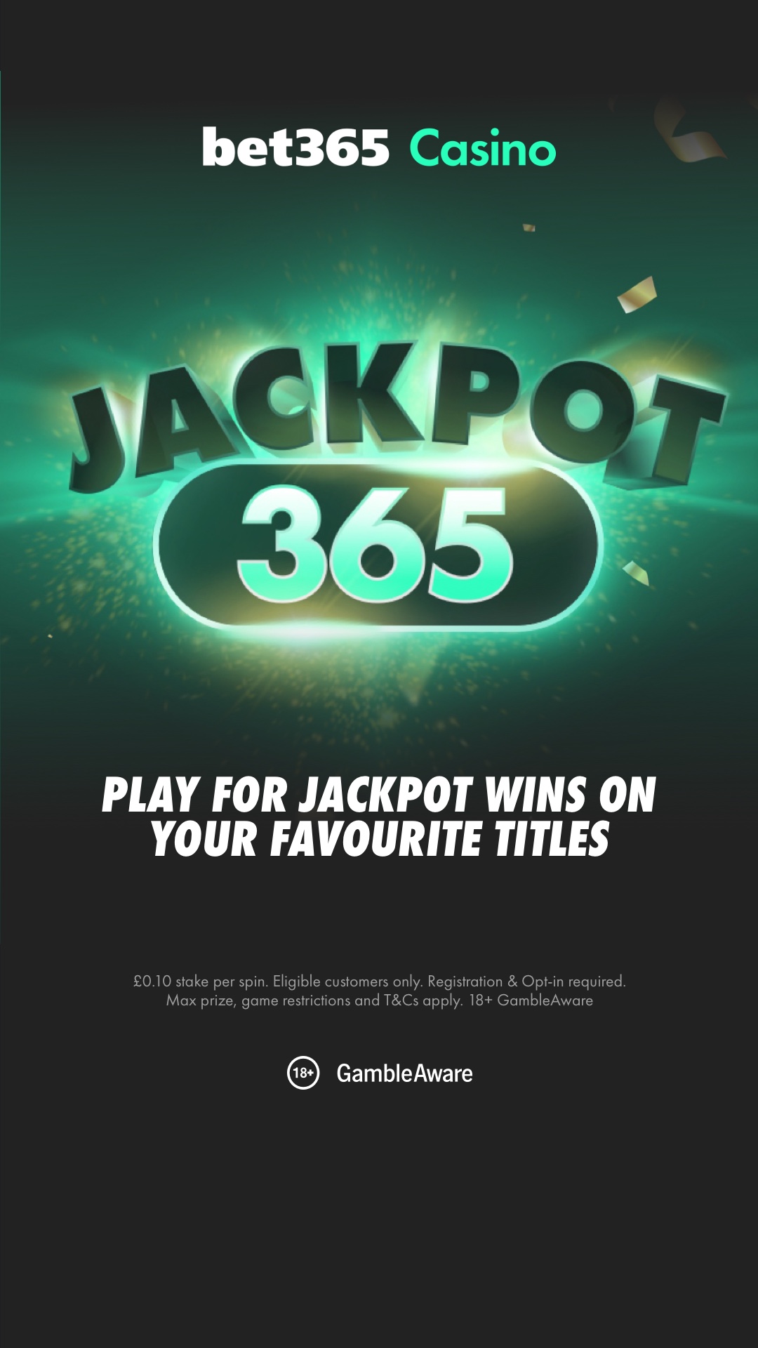 bet365 Casino Facebook ad from Mar 9, 2026