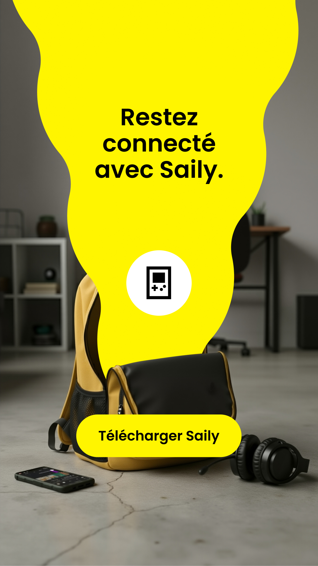 Saily Facebook ad
