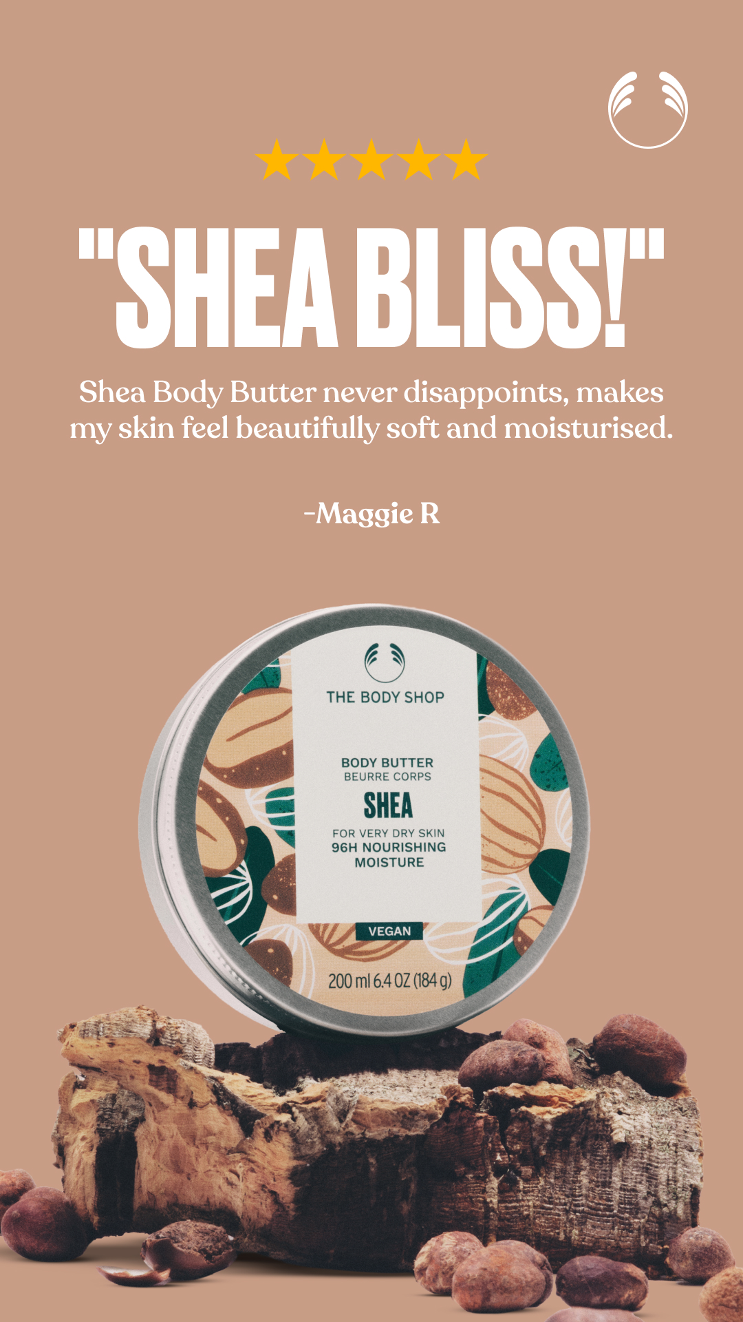 The Body Shop Facebook ad