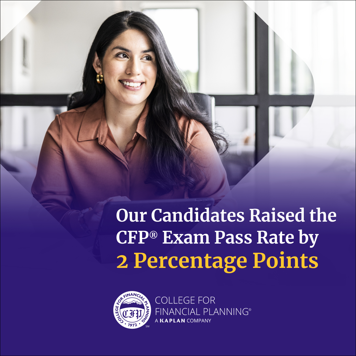 Kaplan Financial Education Facebook ad