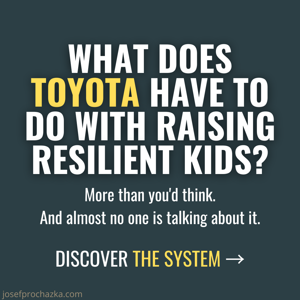 Josef Prochazka Consulting Facebook ad: Pull the Cord - the Toyota Parenting System