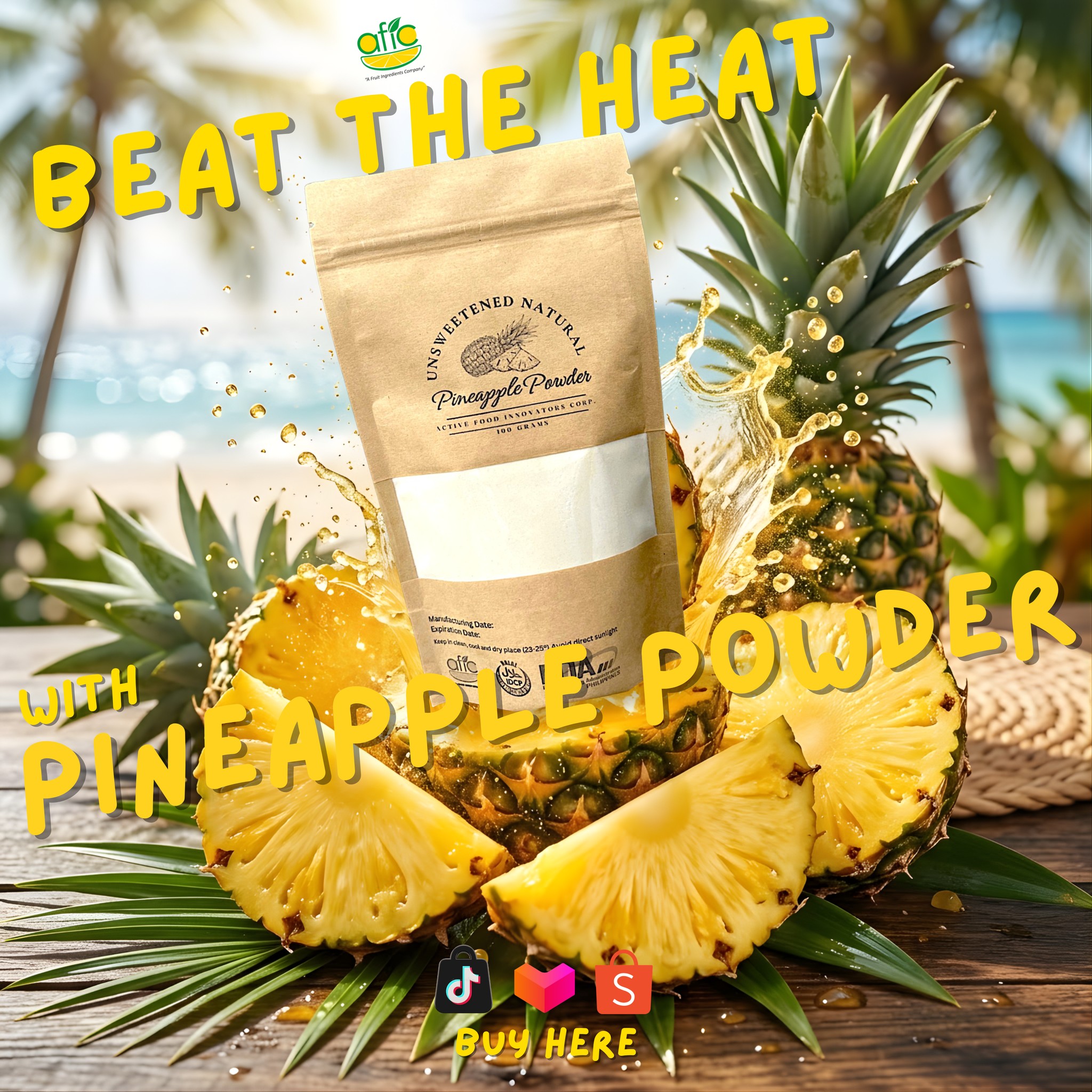 Active Food Innovators Corp. Facebook ad
