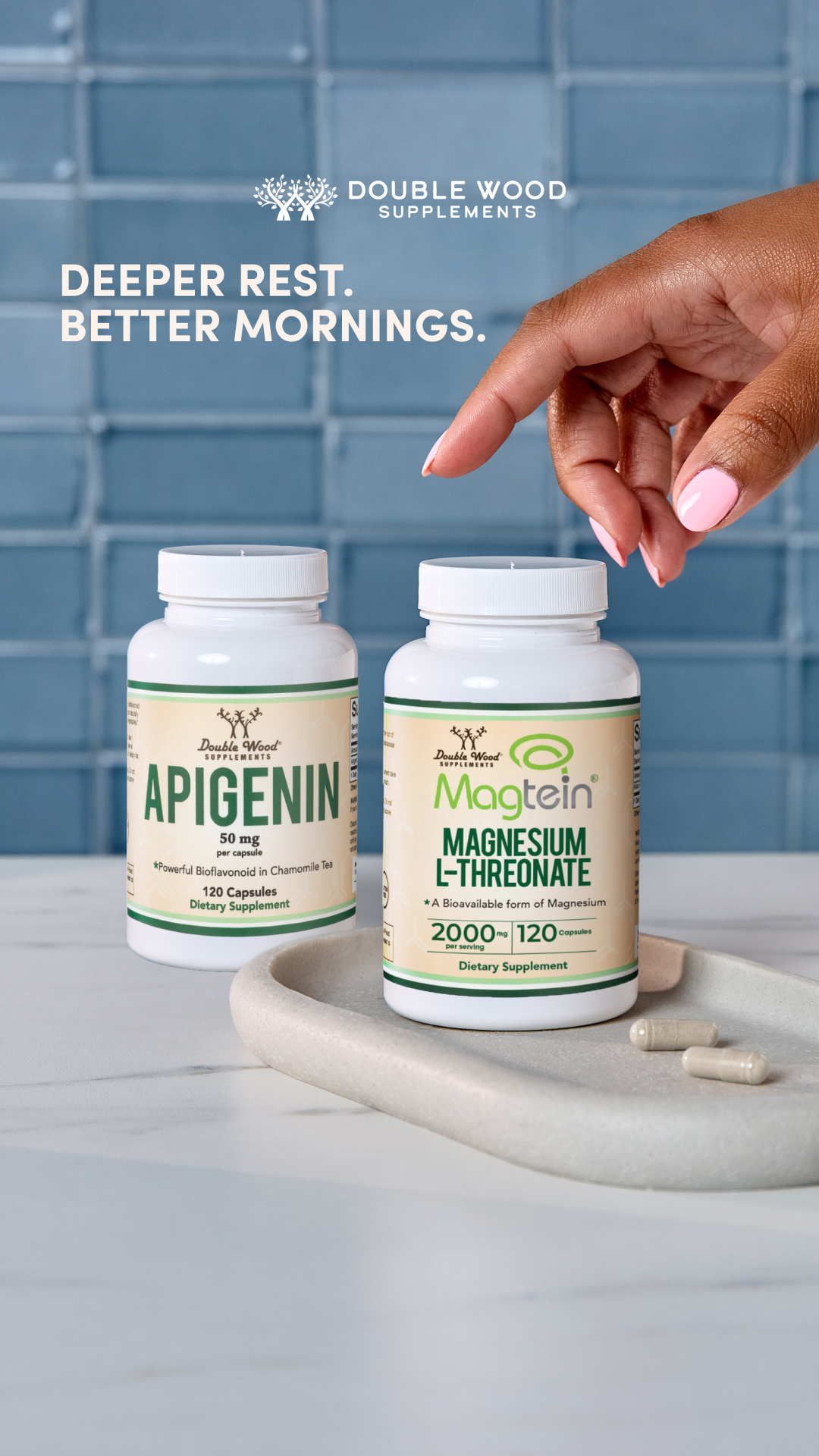 Double Wood Supplements Facebook ad