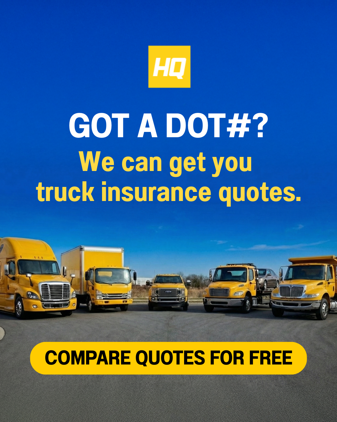 Commercial Truck Insurance - Headquarters Facebook ad