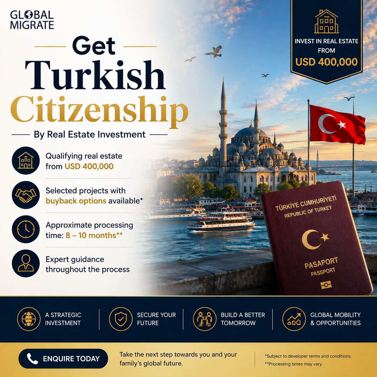 Global Migrate Facebook ad