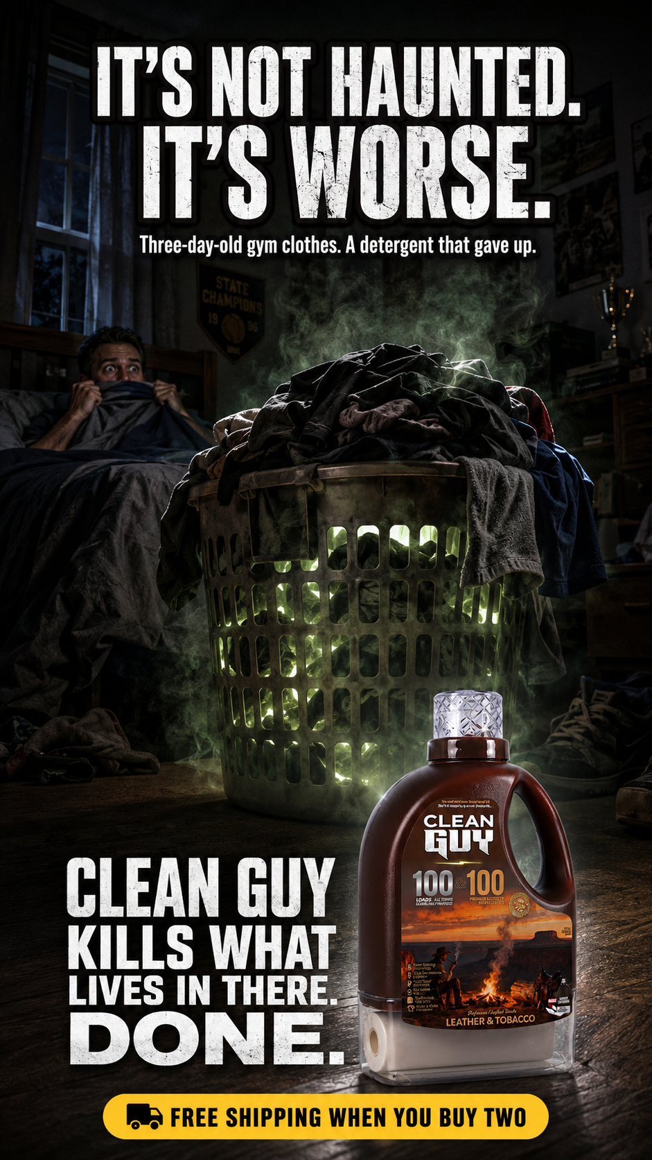 Clean Guy Facebook ad