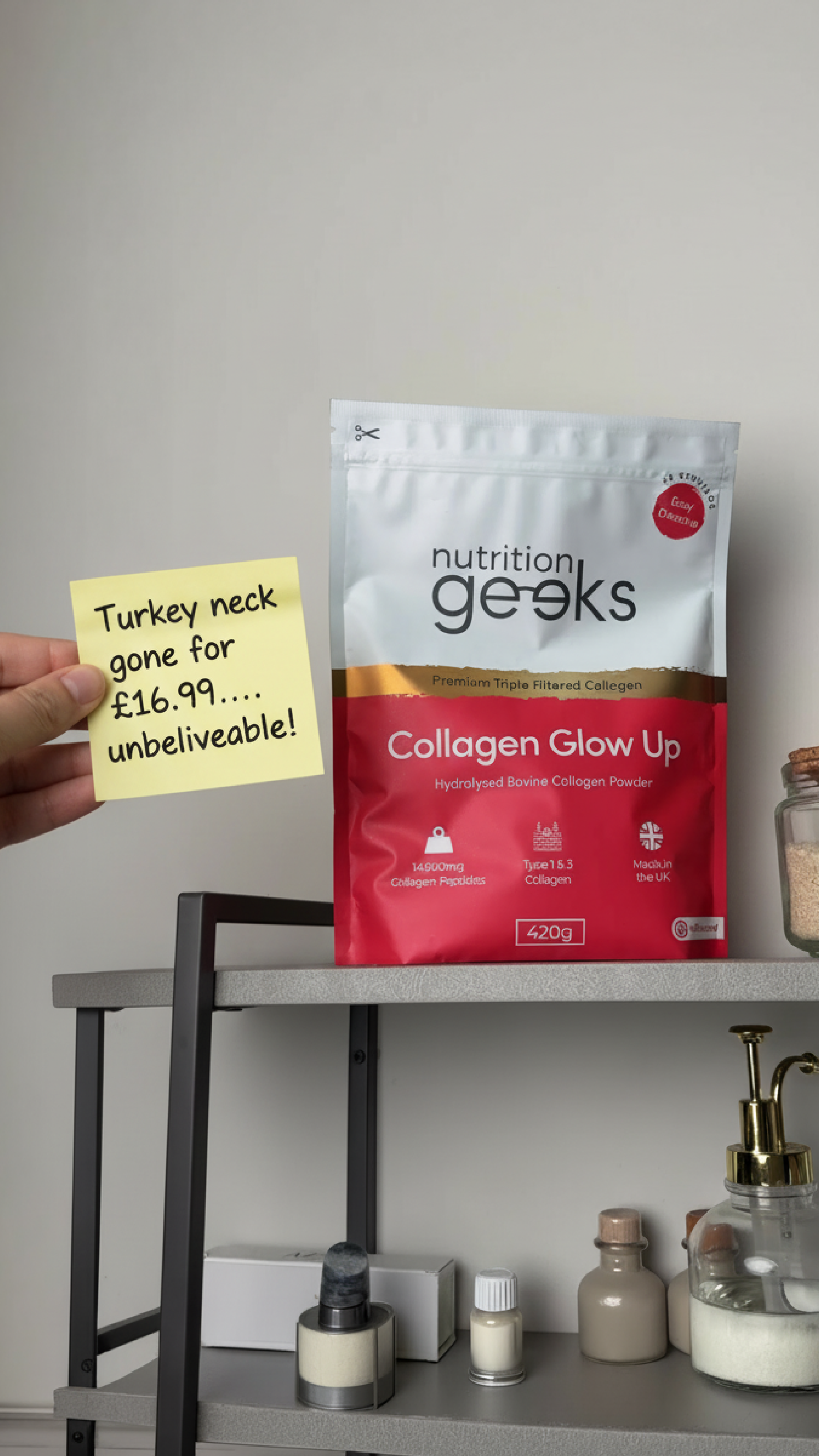Nutrition Geeks Facebook ad