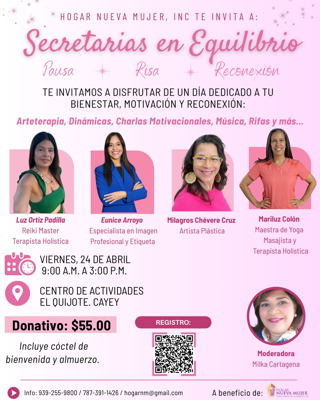 Hogar Nueva Mujer Facebook ad: Secretarias en Equilibrio
