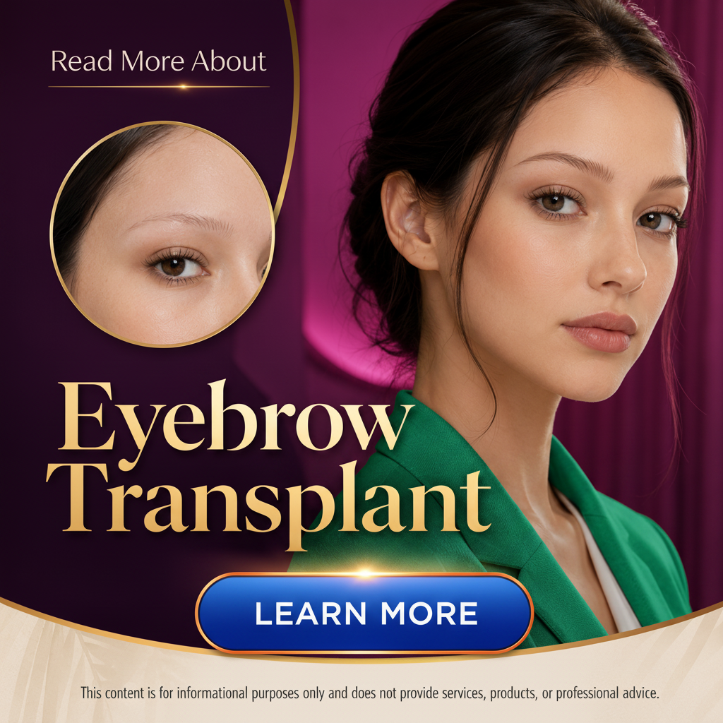 Careful Candor Facebook ad: Eyebrow Transplant: Hairline Shape, Recovery, and Cost…