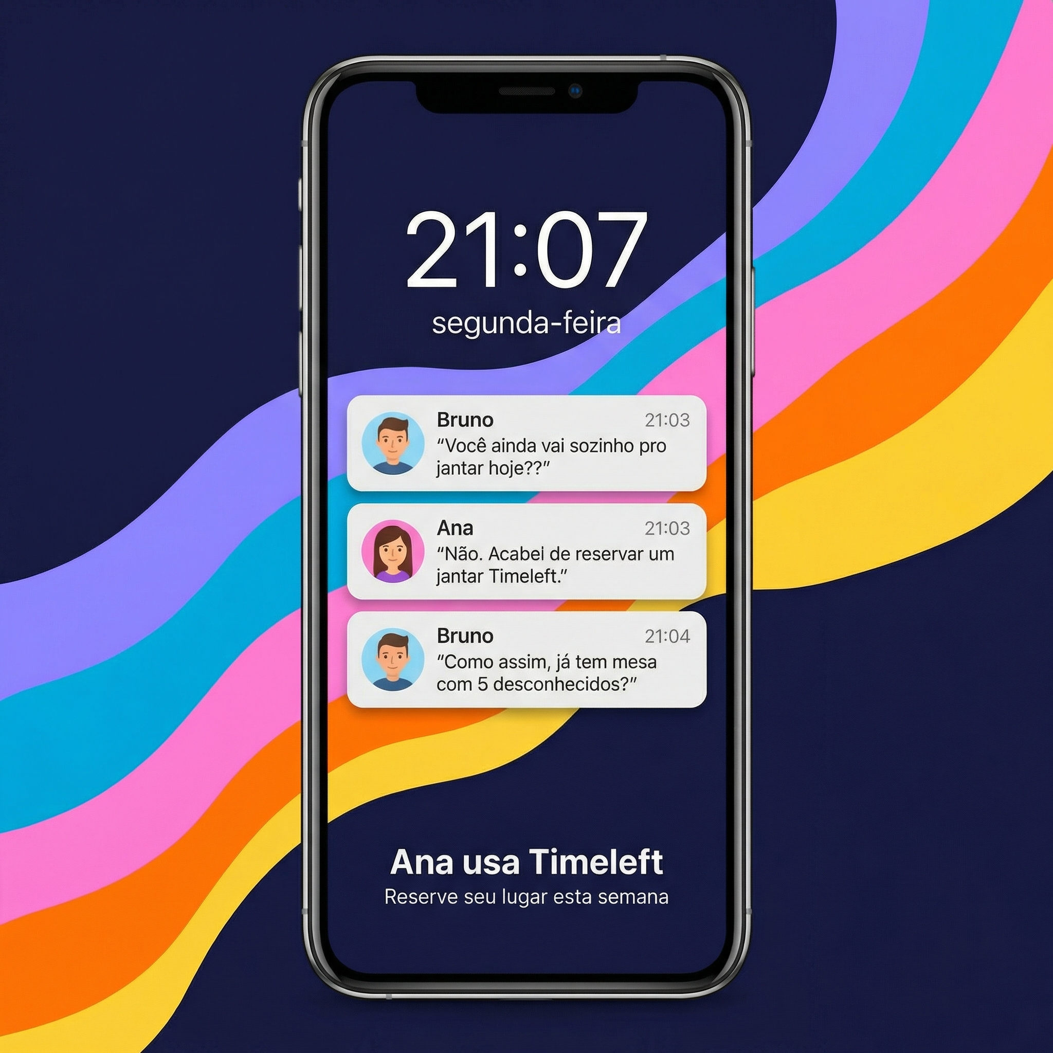 Timeleft Facebook ad