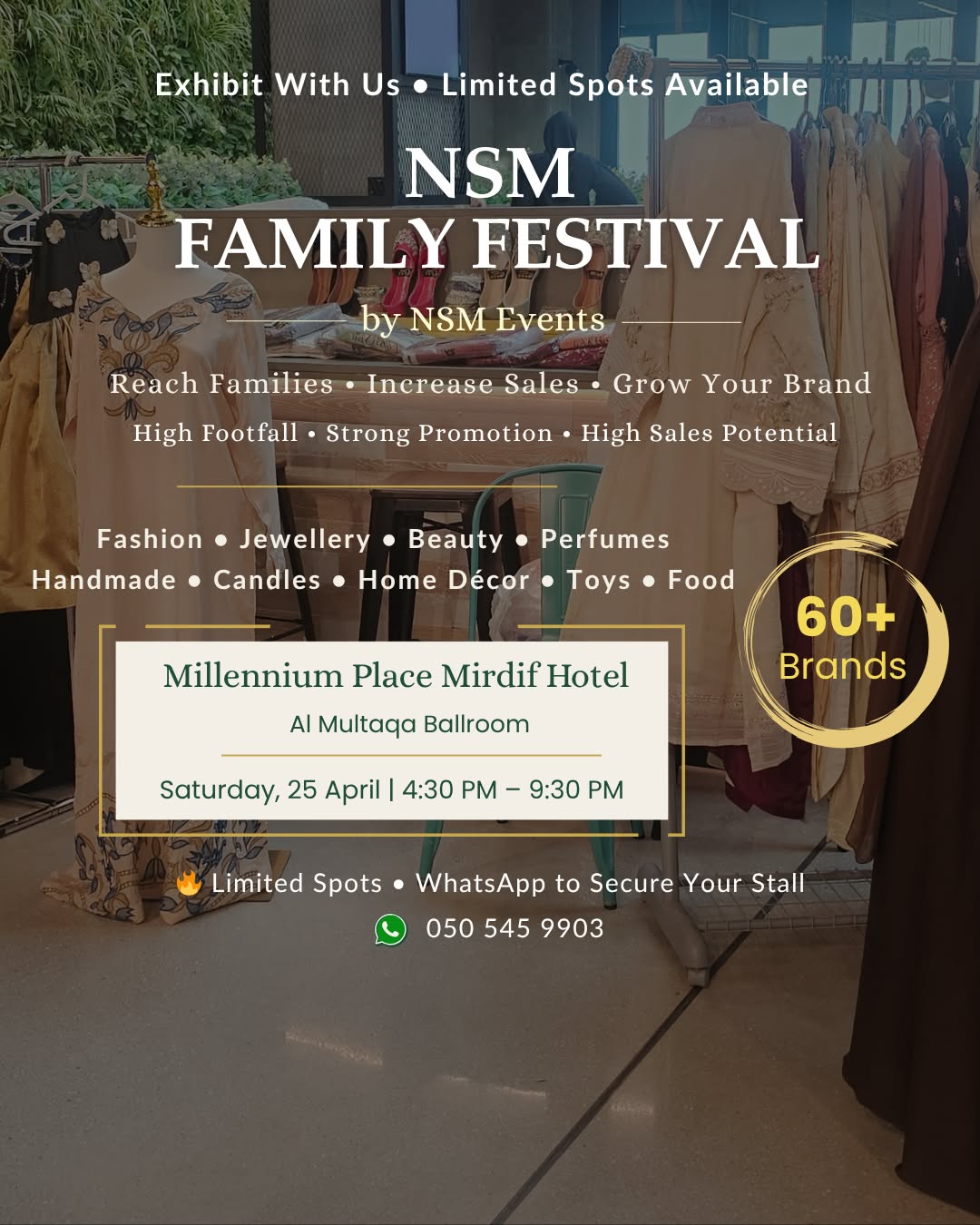 NSM Women In Business Facebook ad: Vendor Spots Open