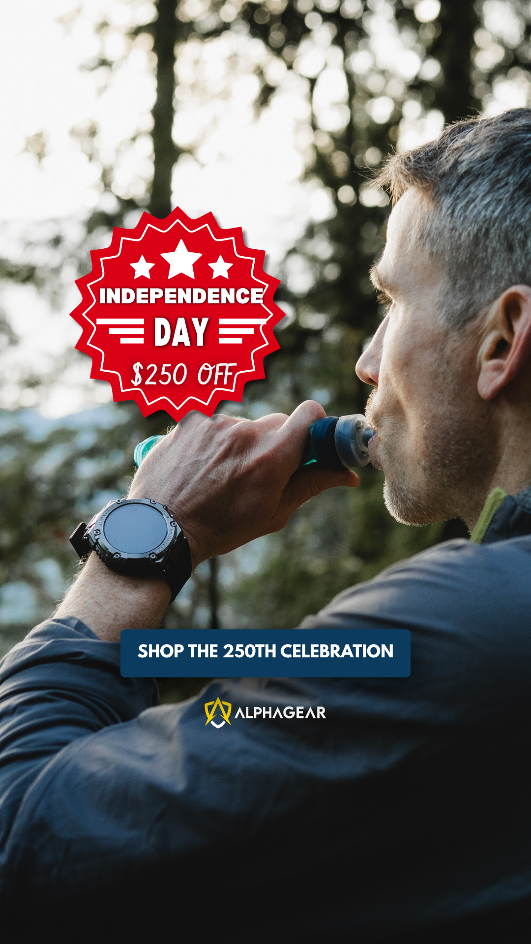 AlphaGear USA Facebook ad