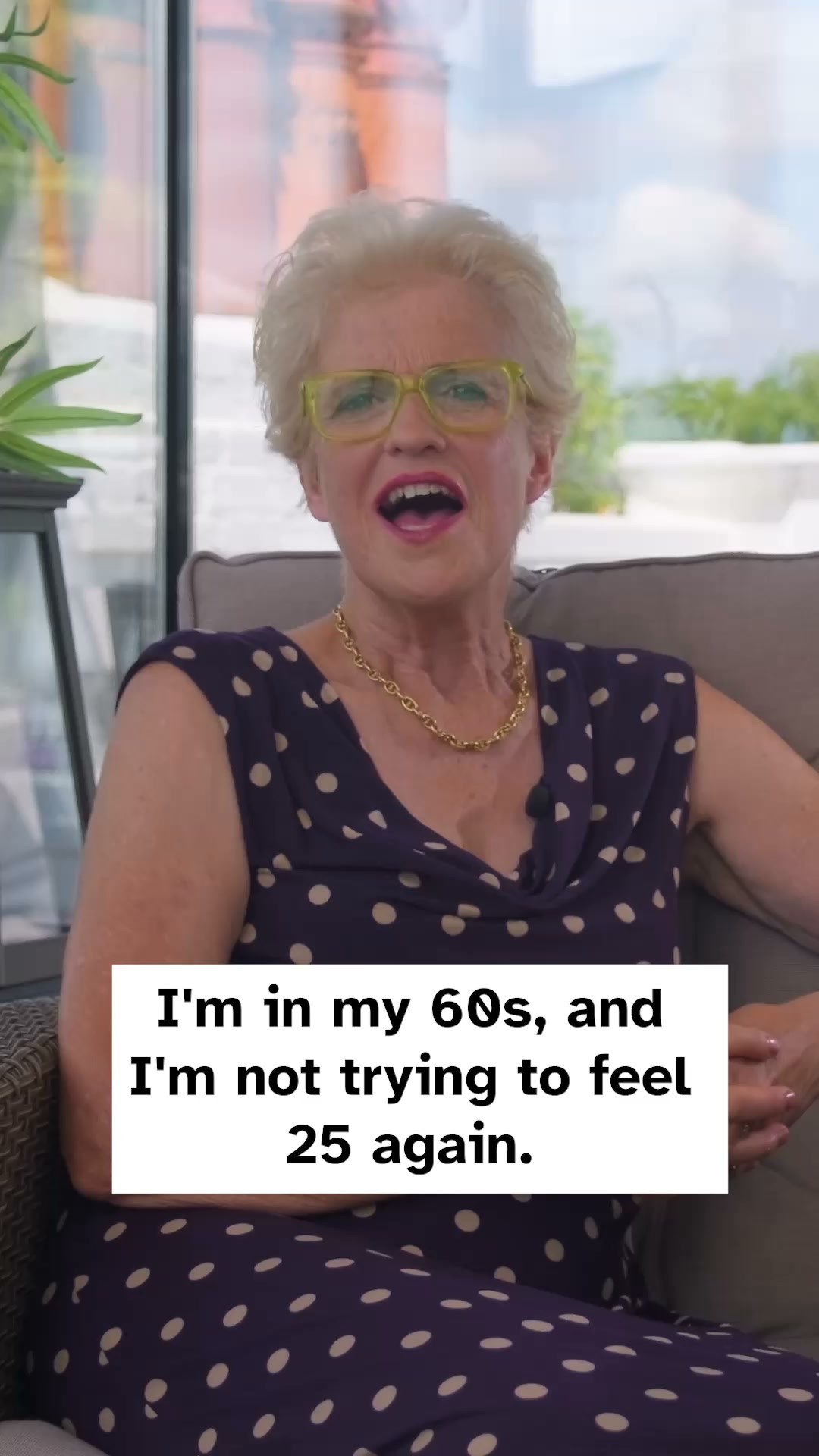 Your Heights Facebook ad: You don't need to feel 35. You just want to feel like you.