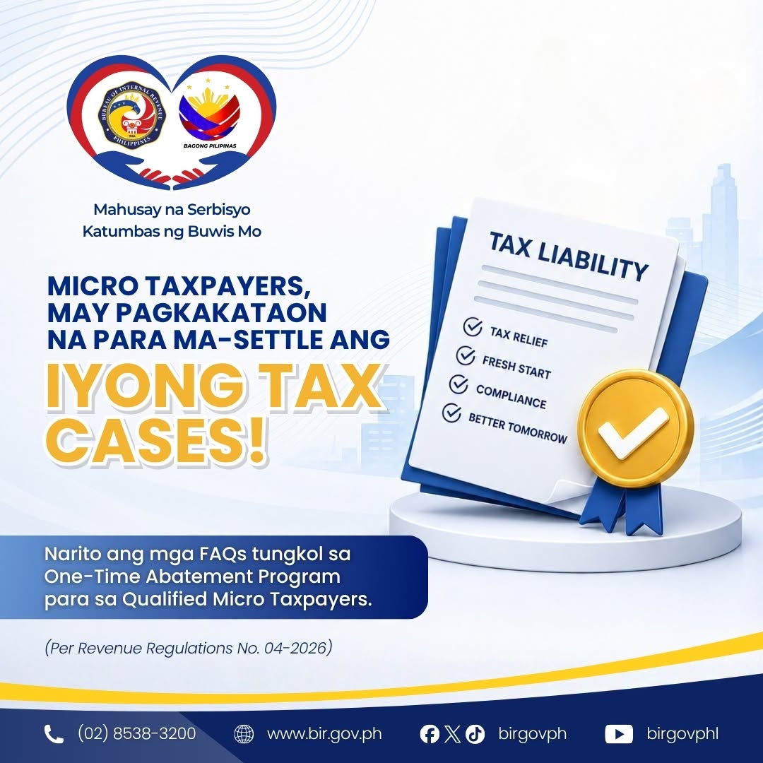 KeyStar Accounting Services Facebook ad: Good News for Micro Taxpayers may abatement program…