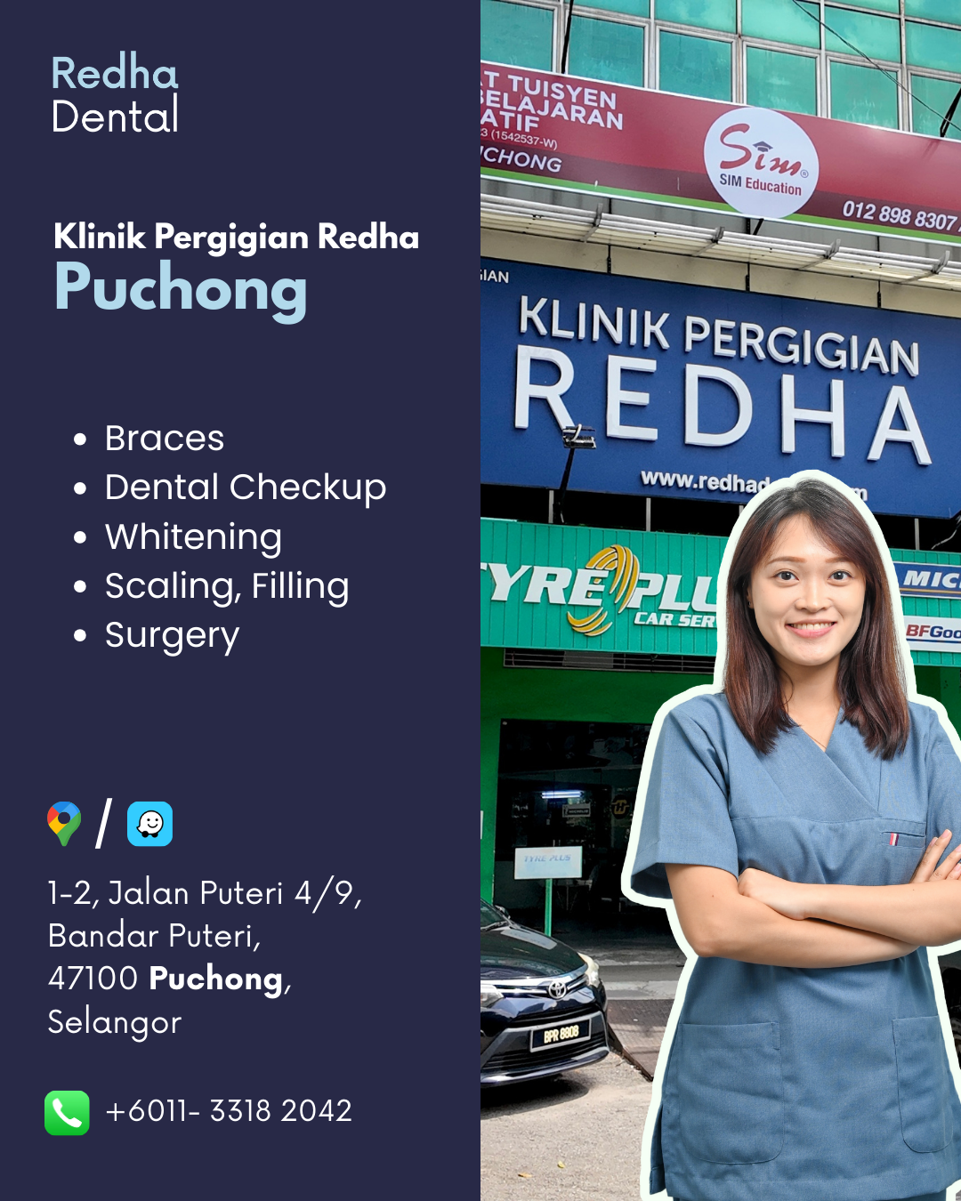 Klinik Pergigian Redha/Redha Dental Surgery Facebook ad